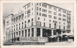 Edgewater Club Postcard