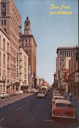 Downtown San Jose, California Postcard Postcard Postcard