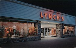 Lynch's Clothing Store Advertising Postcard Postcard Postcard