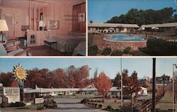 Roanoker Motor Lodge Virginia Postcard Postcard Postcard