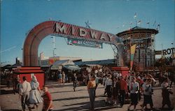 State Fair Midway Dallas, TX Postcard Postcard Postcard