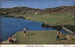 Mid-Ocean Golf Course Bermuda Postcard Postcard Postcard