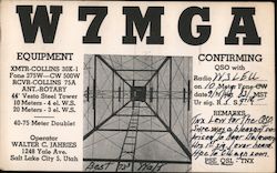 W7MGA Postcard