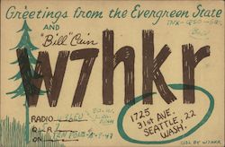 W7HKR Postcard