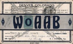 W0AAB Postcard