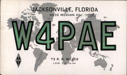 W4PAE Jacksonville, FL Postcard Postcard Postcard