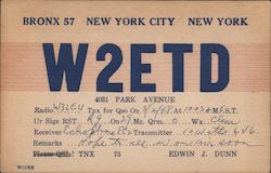 W2ETD Postcard