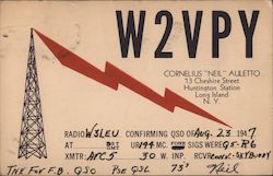 W2PVY Postcard