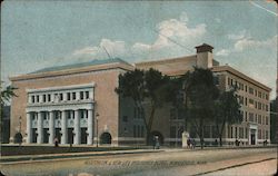 Auditorium and New Life Insurance Buildings Postcard