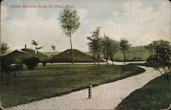 Indian Mounds Park Postcard