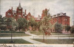 City Hospital St. Paul, MN Postcard Postcard Postcard