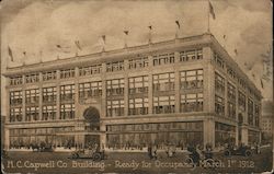 H.C. Capwell Co. Building - ready for occupancy March 1st, 1912 Oakland, CA Postcard Postcard Postcard