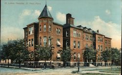 St. Lukes Hospital St. Paul, MN Postcard Postcard Postcard