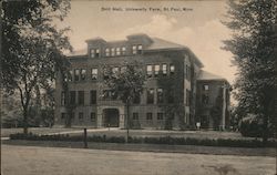 Drill Hall, University Farm Postcard