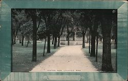 Central Park Litchfield, MN Postcard Postcard Postcard