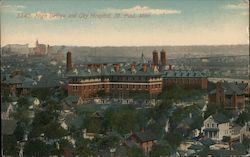 High Bridge and City Hospital Postcard