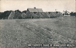 One Farmers share of Minnesota wealth Postcard