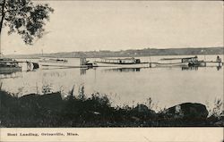 Boat Landing Postcard