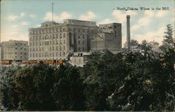 North Dakota wheat in the mill Postcard