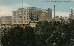 North Dakota Wheat in the Mill Postcard