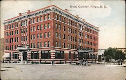 Hotel Gardner Fargo, ND Postcard Postcard Postcard