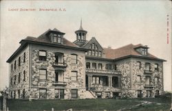 Ladies' Dormitory Springfield, SD Postcard Postcard Postcard