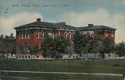 Whittier School Postcard