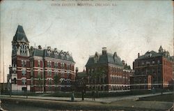 Cook County Hospital Postcard