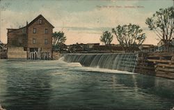 The Old Mill Dam Postcard