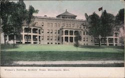 Woman's Building, Soldiers' Home Postcard