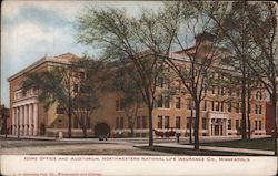 Home Office and Auditorium, Northwestern National Life Insurance Co. Postcard