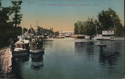 The Upper Ship Channel Houston, TX Postcard Postcard Postcard