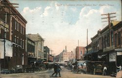 Commerce Street, "Produce Row" Postcard