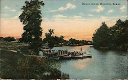 Bayou Scene Postcard