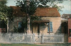 Old Sam Houston House Postcard