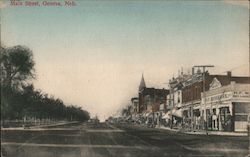 Main Street Postcard