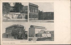 Views of Wauneta Nebraska Postcard Postcard Postcard