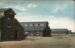 Company Stables, Fort Robinson, Neb. Nebraska Postcard Postcard Postcard