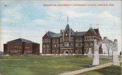 Wesleyan University-University Place Lincoln, NE Postcard Postcard Postcard