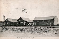 Burlington Depot Postcard