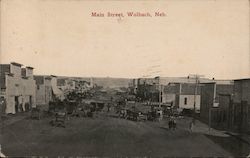 Main Street Wolbach, NE Postcard Postcard Postcard