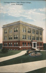 Carnegie Science Hall, Doane College Postcard