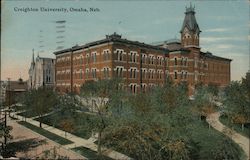 Creighton University Omaha, NE Postcard Postcard Postcard