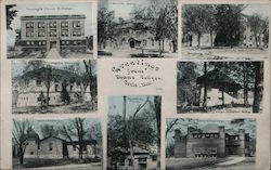 Greetings form Deans College Postcard