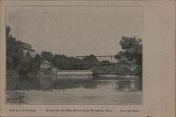 Scene on the Blue River Postcard