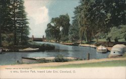 Gordon Park, Toward Lake Erie Postcard