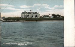 U.S. Naval Training Station, War College Postcard