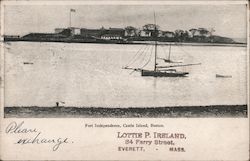 Fort Independence, Castle Island Postcard