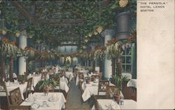 "The Pergola", Hotel Lenox Postcard