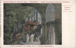 Wagner's Festival Opera "Parsifal" - Tremont Theatre Boston, MA Postcard Postcard Postcard